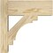 Ekena Millwork Merced Block Rough Sawn Outlooker, Douglas Fir, 6"W x 14"D x 14"H OUT06X14X14MRC05RDF - alternate 3